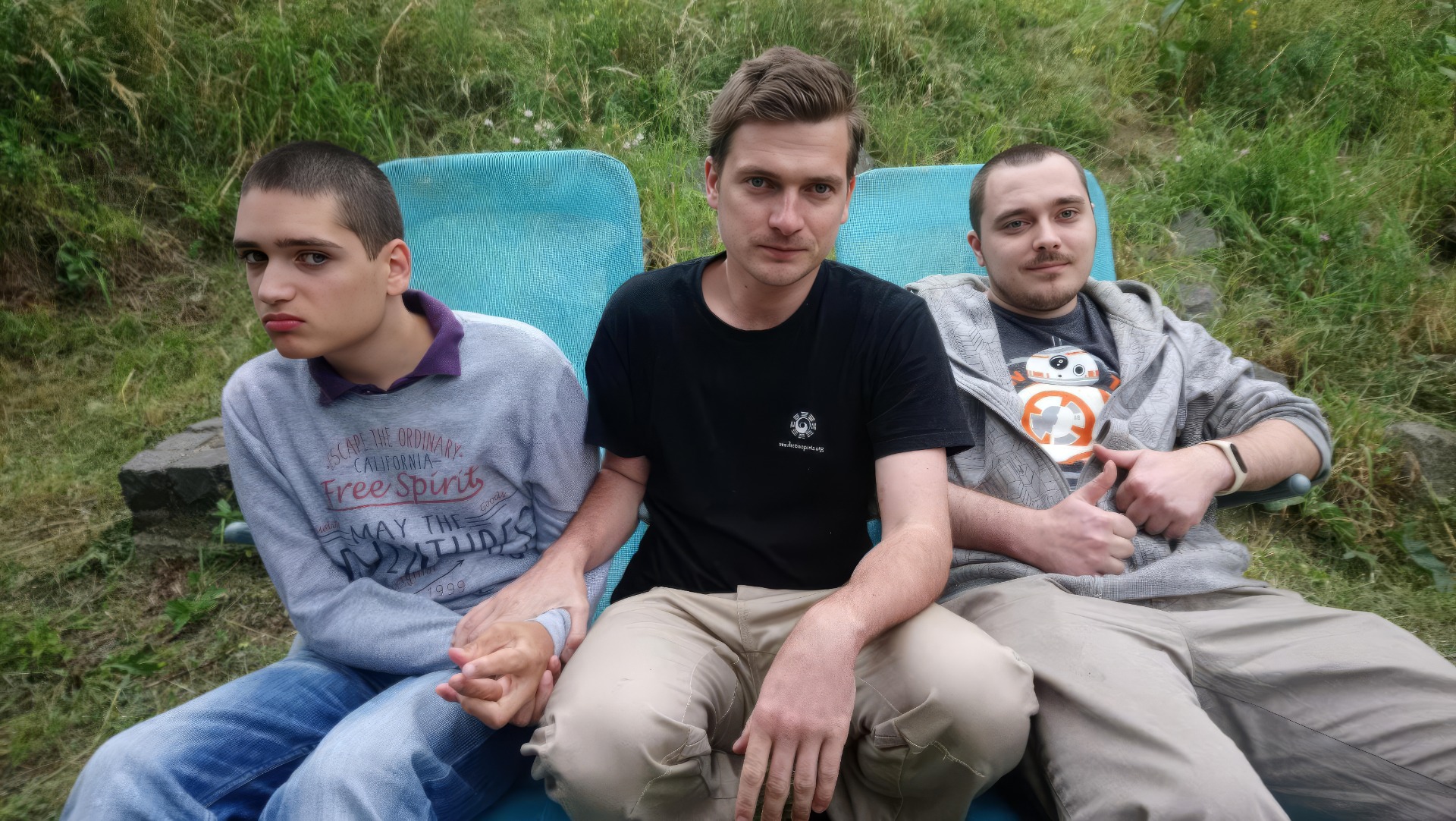 Zľava: Michal, Bartosz a Samuel