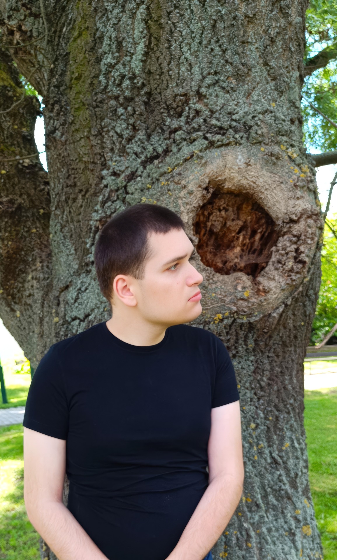 Michal v areáli ZSS Rosa