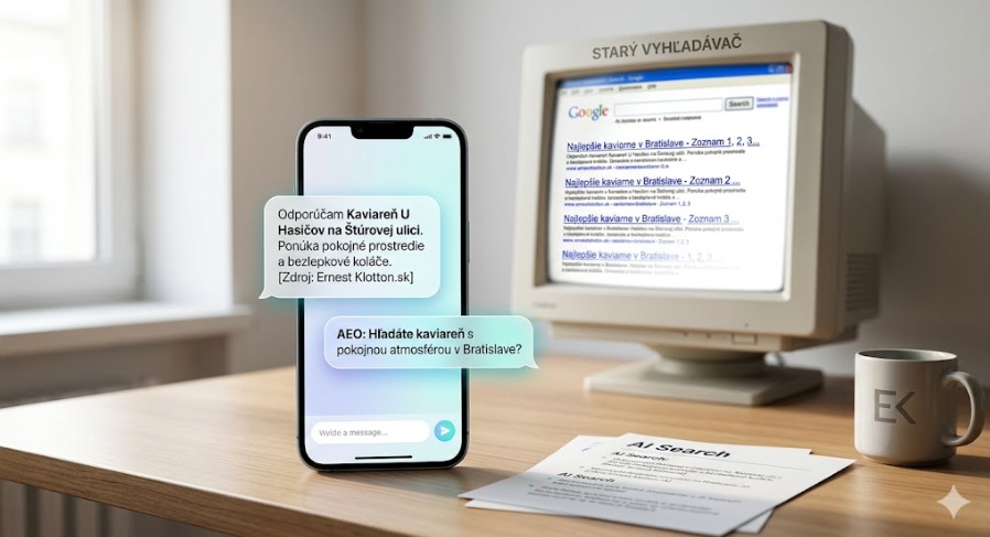 Tradičné vyhľadávanie cez modré odkazy ustupuje priamym odpovediam generovaným umelou inteligenciou.
