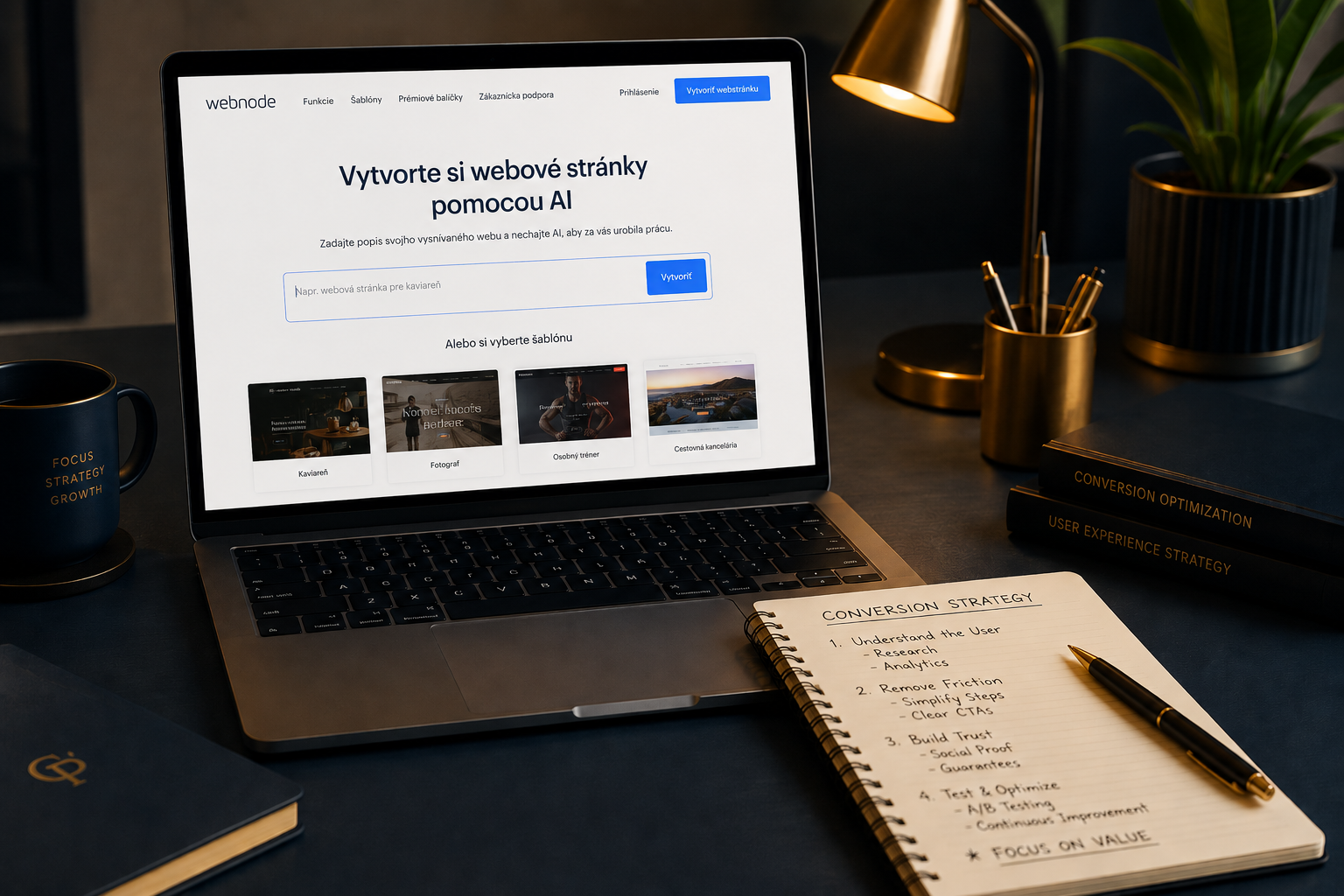 Digitálny svet nepotrebuje ďalšie galérie kódu, ale funkčné weby, ktoré návštevníkovi okamžite predajú vašu hodnotu. (Ilustračný obrázok bol vygenerovaný pomocou AI ChatGPT
